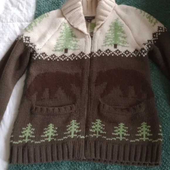 Eddie Bauer | Sweaters | Vintage Eddie Bauer Bear Pine Tree